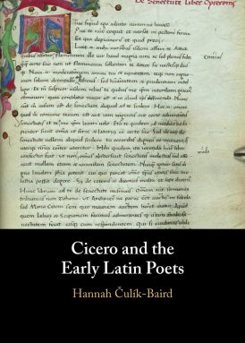 Cicero and the Early Latin Poets book cover